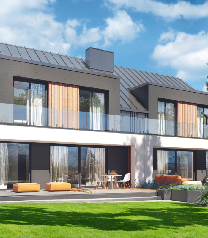 Bliźniak z ogrodem i garażem pod Warszawą – nowy dom na sprzedaż